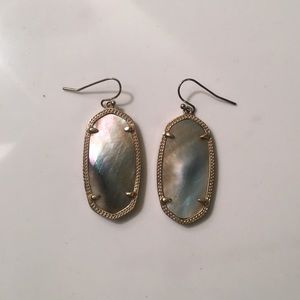 Kendra Scott “Elle” Mother of Pearl Earrings